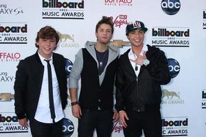 los angeles, 19 maj - emblem3 anländer till billboard music Awards 2013 på mgm grand garden arena den 19 maj 2013 i las vegas, nv foto