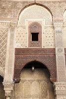 bou inania madrasa i fez, marocko foto