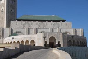 hassan ii-moskén i casablanca, Marocko foto