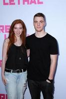 los angeles, 27 maj - annalise basso, gabriel basso på den knappt dödliga visningen i los angeles på arclight hollywood teatrarna den 27 maj 2015 i los angeles, ca. foto