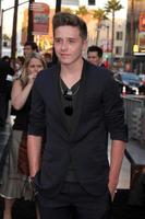 los angeles, 20 augusti - brooklyn beckham på premiären om jag stannar på tcl chinese theatre den 20 augusti 2014 i los angeles, ca. foto