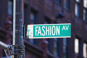 new york city fashion avenue foto