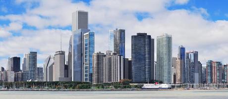 chicago city urban skyline panorama foto