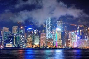 hong kong skyline foto