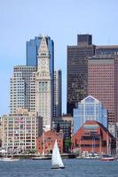 Boston arkitektur närbild foto