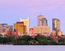 boston skyline panorama foto