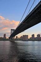 new york city manhattan bridge foto