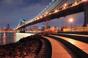 new york city manhattan bridge foto