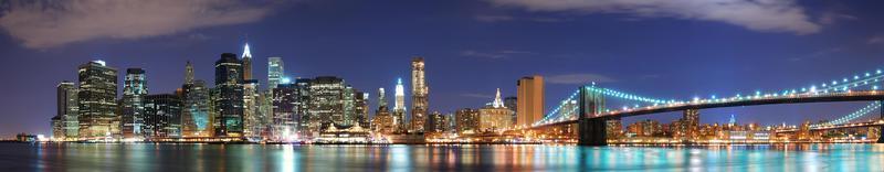 new york city manhattan skyline panorama foto