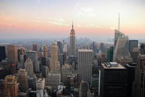 new york city manhattan skyline foto