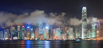 hong kong skyline foto