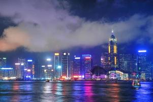 hong kong skyline foto