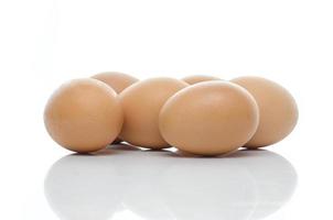 närbild av ägg