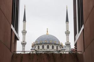 nusretiye moskén i Karakoy, Istanbul, Turkiet foto