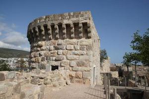 torn i bodrum slott, mugla, kalkon foto