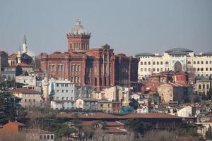 Phanar grekisk ortodox college i istanbul, turkiet foto