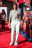 los angeles, 1 feb - cobie smulders på legofilmspremiären på byteatern den 1 februari 2014 i Westwood, ca. foto