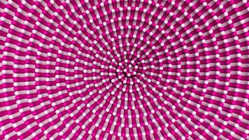 spiral strö bakgrund abstrakt strössel virvla gjort med rosa och vita strössel 3d illustration foto