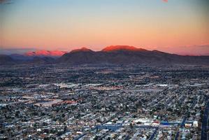 utsikt över las vegas foto