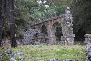 phaselis ruiner i Turkiet foto