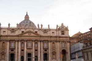 basilica di san pietro, vatikanen, rom, italien foto