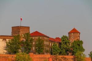 kungligt slott i wawel, krarow foto