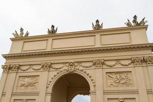 Brandenburger Tor från Potsdam, Berlin, Tyskland foto