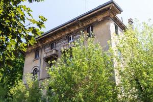 Rom, Italien. typiska arkitektoniska detaljer i den gamla staden foto