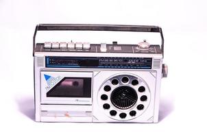 gammal retro vintage 70-talsradio foto