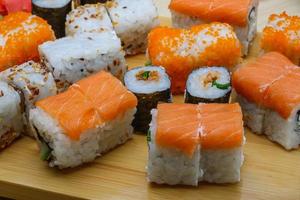 Japan sushi set foto