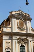 stor kyrka i centrum av Rom, Italien. foto