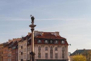 centrum av Warszawa, Polen foto