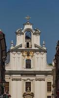 historisk byggnad i krakow. Polen foto