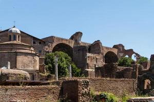 romerska ruiner i rom, forum foto