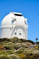 teides astronomiska observatoriums teleskop foto