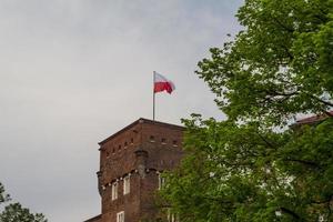 kungligt slott i wawel, krakow foto