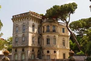 Rom, Italien. typiska arkitektoniska detaljer i den gamla staden foto