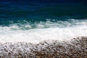 strand på ön samos, grekland foto