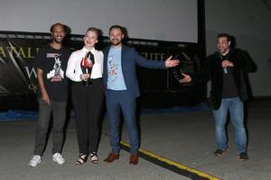 25 sep - vinnarna av Wes Craven-priset jonathan louis lewis, mary o neil, buz wallick och ron truppa på filmfestivalen Catalina kör genom röda mattan, fredagen den 25 september 2020 i long beach, ca. foto