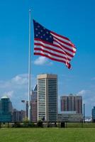 stjärnan spangled banner flagga - Baltimore, Maryland foto