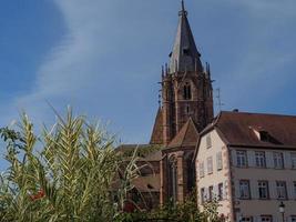 wissembourg i franska alsace foto