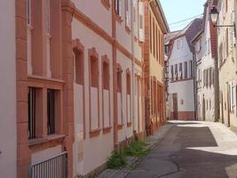 staden wissembourg i Frankrike foto