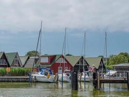 Ahrenshoop vid Östersjön i Tyskland foto