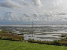 stranden på tyska ön juist foto