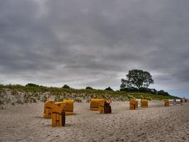 Ahrenshoop vid Östersjön i Tyskland foto