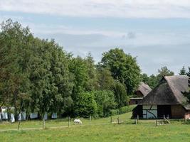 Ahrenshoop vid Östersjön i Tyskland foto