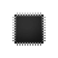 processor chip illustration foto