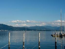 staden lindau vid Bodensjön foto