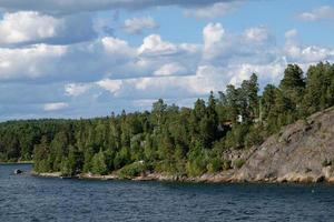 Östersjön nära stockholm foto