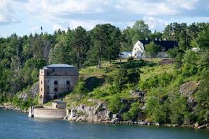 Östersjön nära stockholm foto